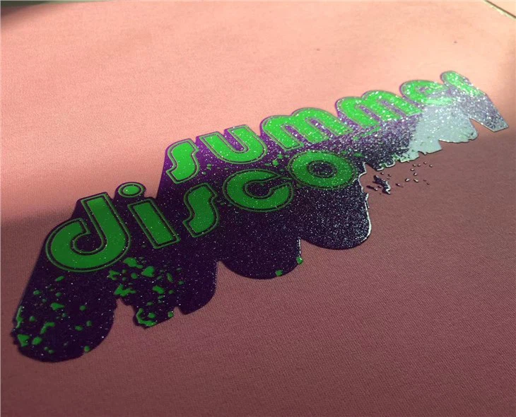 Glossy Silicone Printing Fabric