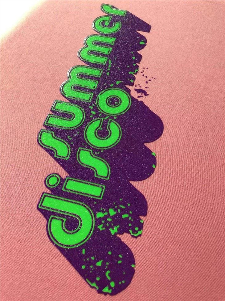 Glossy Silicone Printing Fabric