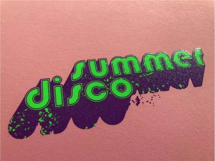 Glossy Silicone Printing Fabric